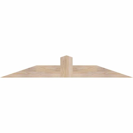 Ekena Millwork Portland Smooth Timber Gable Bracket, Douglas Fir, 60"W x 10"H x 1 1/2"D x 5 1/2"F, 4/12 Pitch GBW060X10X0206POR00SDF